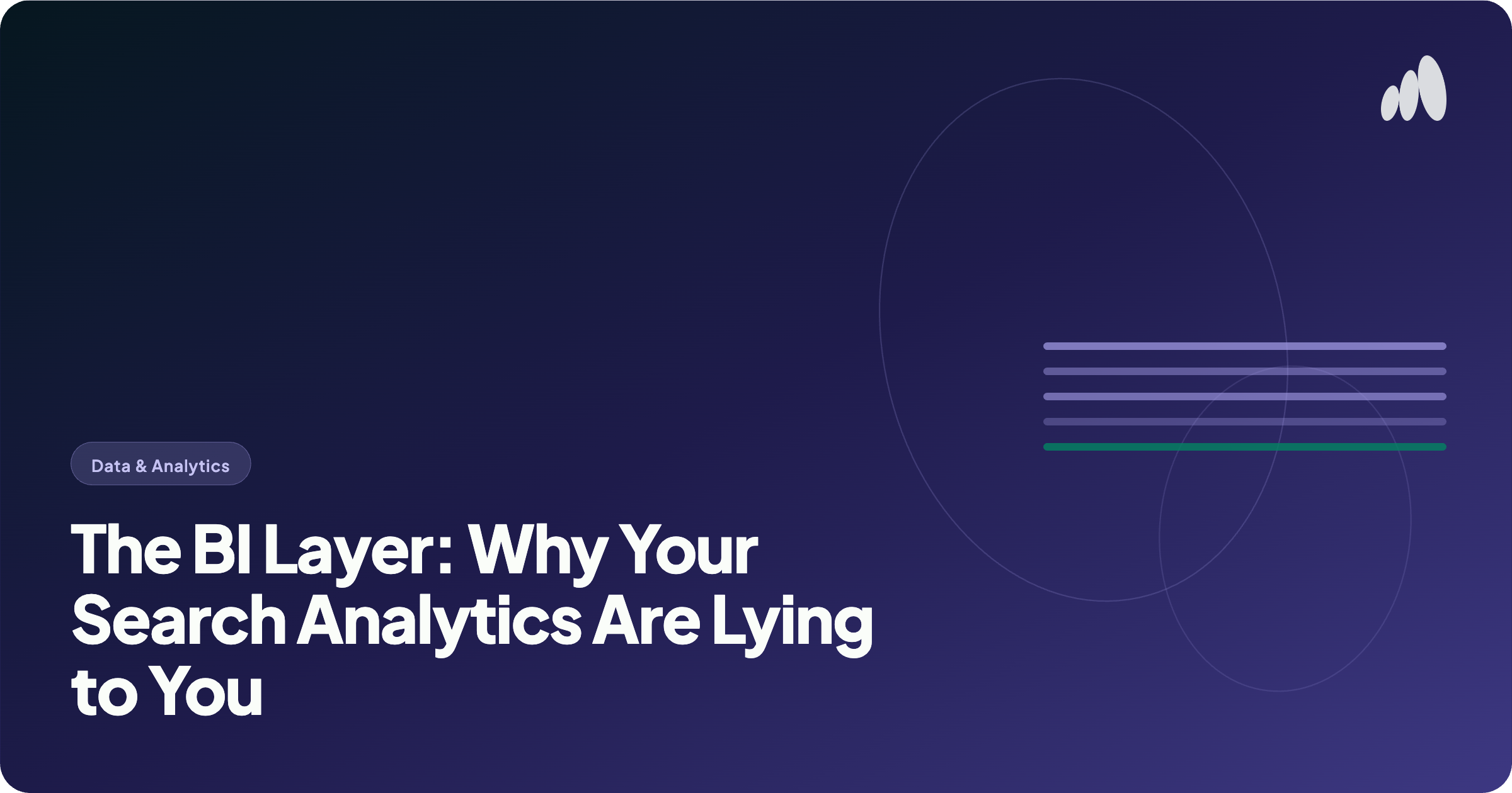 The BI Layer: Why Your Search Bar is Your Best Data Scientist